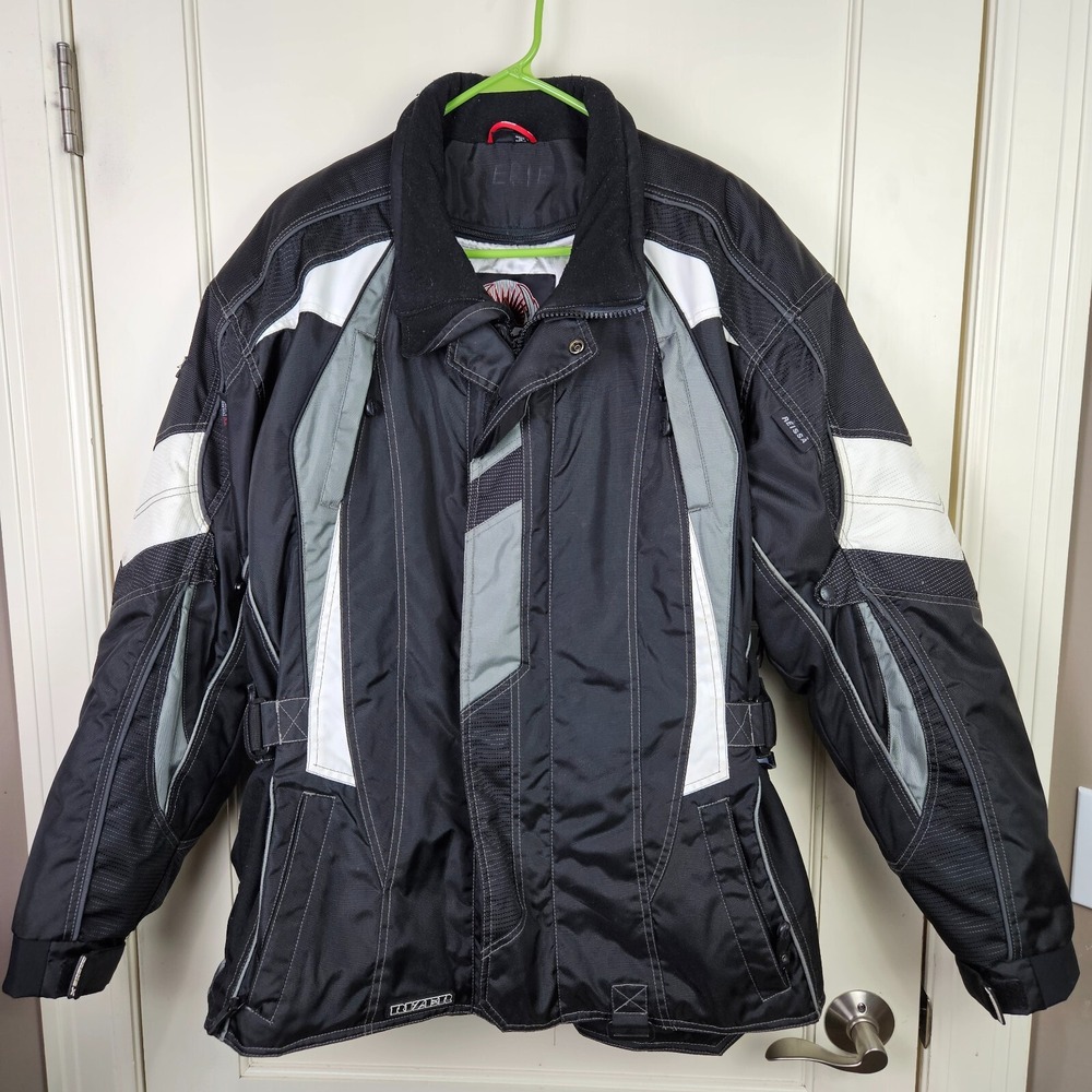 Castle X Rizer Jacket Womens XL Snowmobile Winter Insulated Coat Gray Black